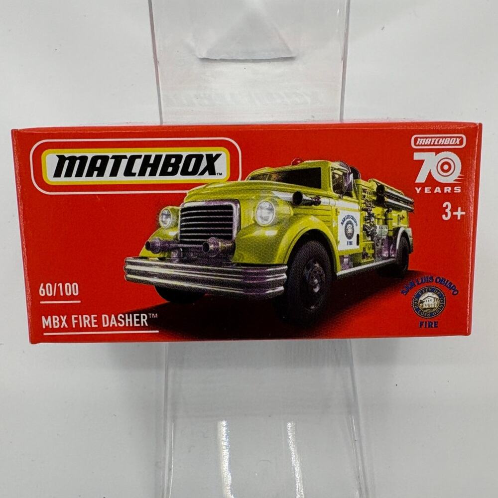 Matchbox Power Grabs MBX Fire Dasher 70 Years